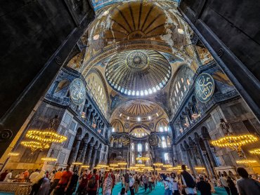 Turcia în trei săptămâni: Vizităm interiorul Hagia Sophia Istanbul