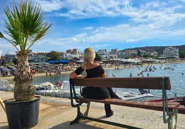 Din nou în Thassos: Potos înainte de a pleca