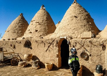 Turcia: 5000 km cu motocicleta: Vizită la Harran, Turcia