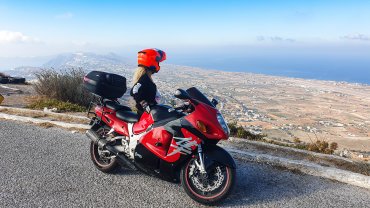 Grecia: 30 de zile plus una: Turnul meteorologic din Santorini