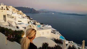Grecia: 30 de zile plus una: Vizităm orașul Oia Santorini