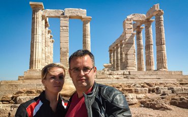 Grecia: 30 de zile plus una: Templul lui Poseidon din Sounion