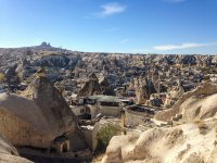 La pas prin Goreme Capadoccia