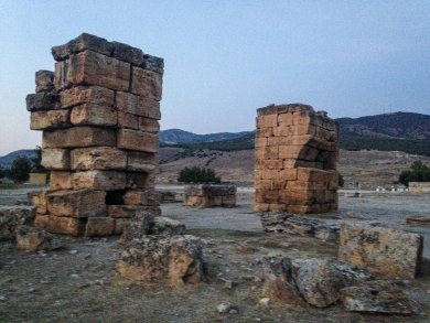 O seară la Pamukkale : orasul antic