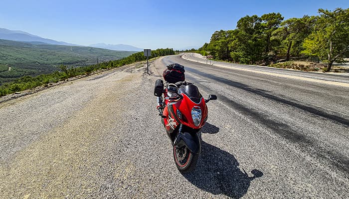 Antalya cu motocicleta