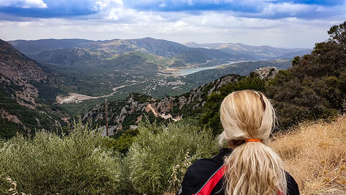 Plimbare cu motocicleta pe Platoul Lasithi