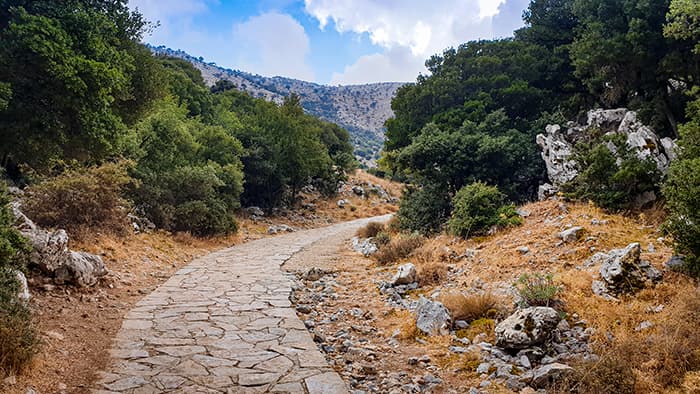 la Peștera lui Zeus Creta