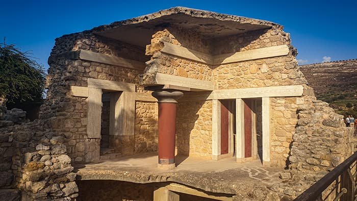 Vizită la Knossos Creta