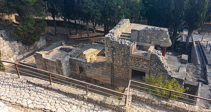 Vizită la Knossos Creta