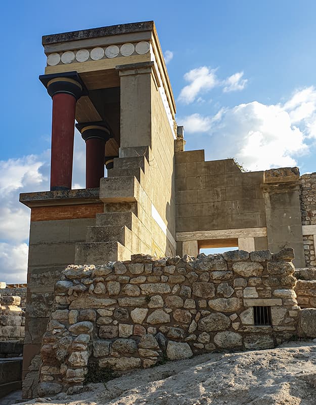 Vizită la Knossos Creta