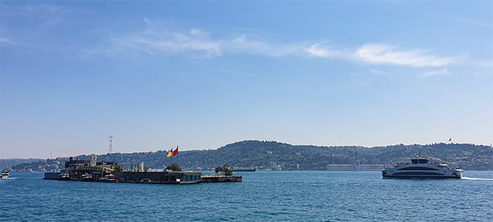 Cu barca în croazieră pe Bosfor Istanbul