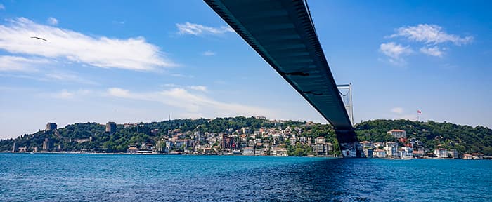 Cu barca în croazieră pe Bosfor Istanbul