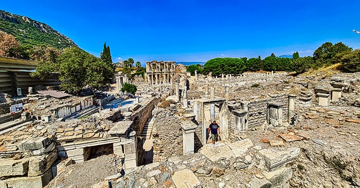 Biblioteca Celsus Efes - Ephesus