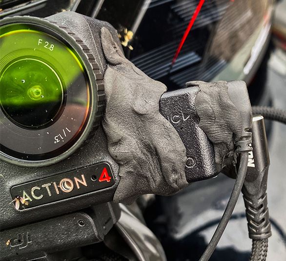 Plastilina protejeaza camera DJI