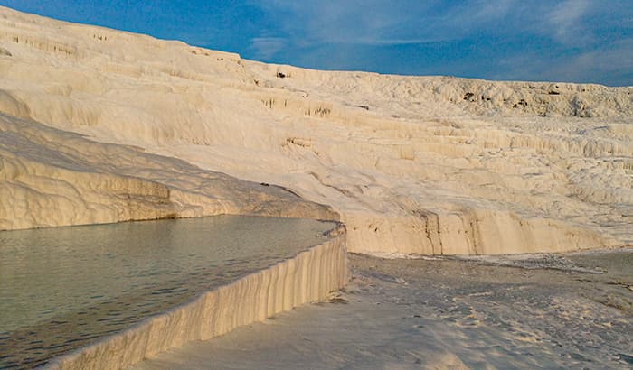 O seara la Pamukkale