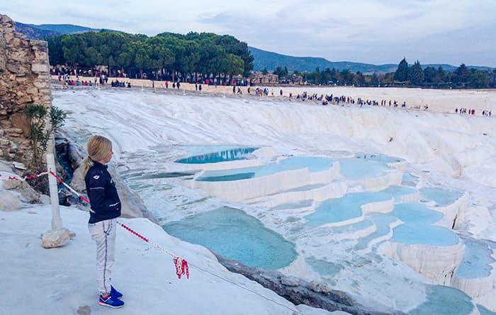 O seara la Pamukkale