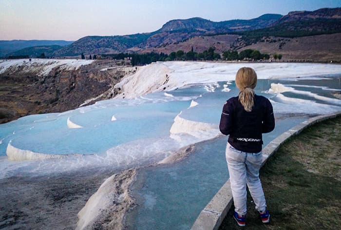 O seara la Pamukkale