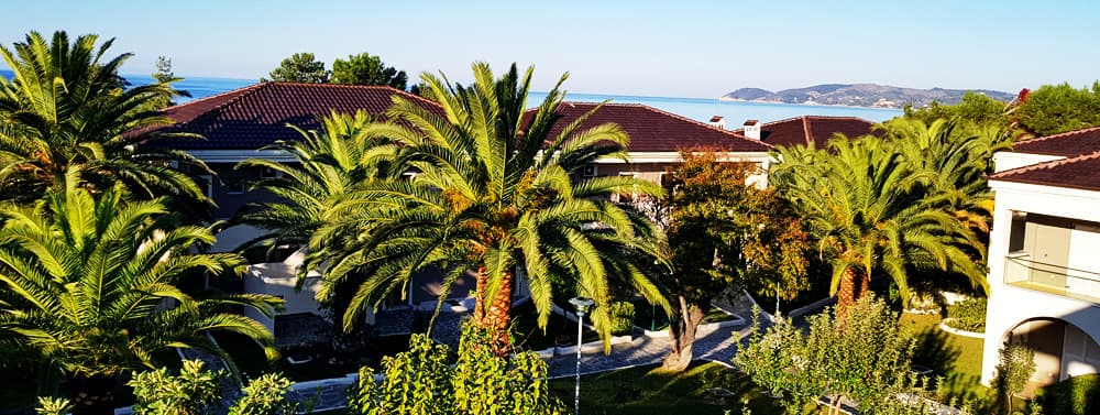 Thassos: vedere de la balcon