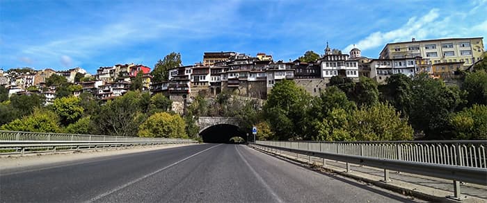 drumul spre casă din Veliko Târnovo