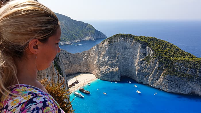 Plimbare la Navagio Shipwreck beach