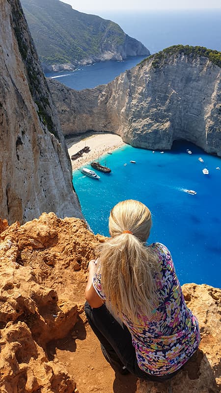 Plimbare la Navagio Shipwreck beach