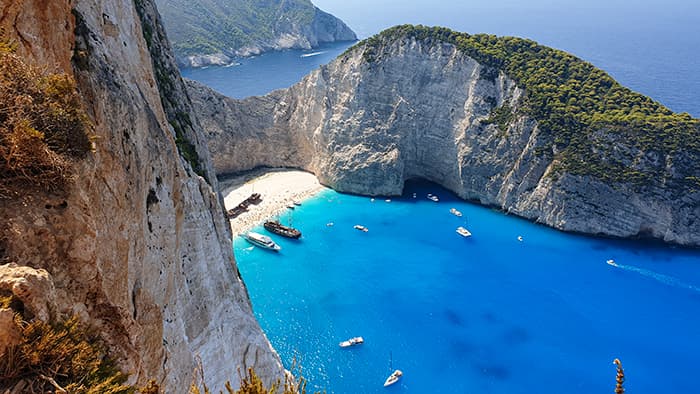 Plimbare la Navagio Shipwreck beach