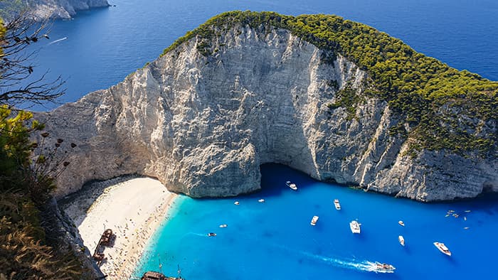 Plimbare la Navagio Shipwreck beach