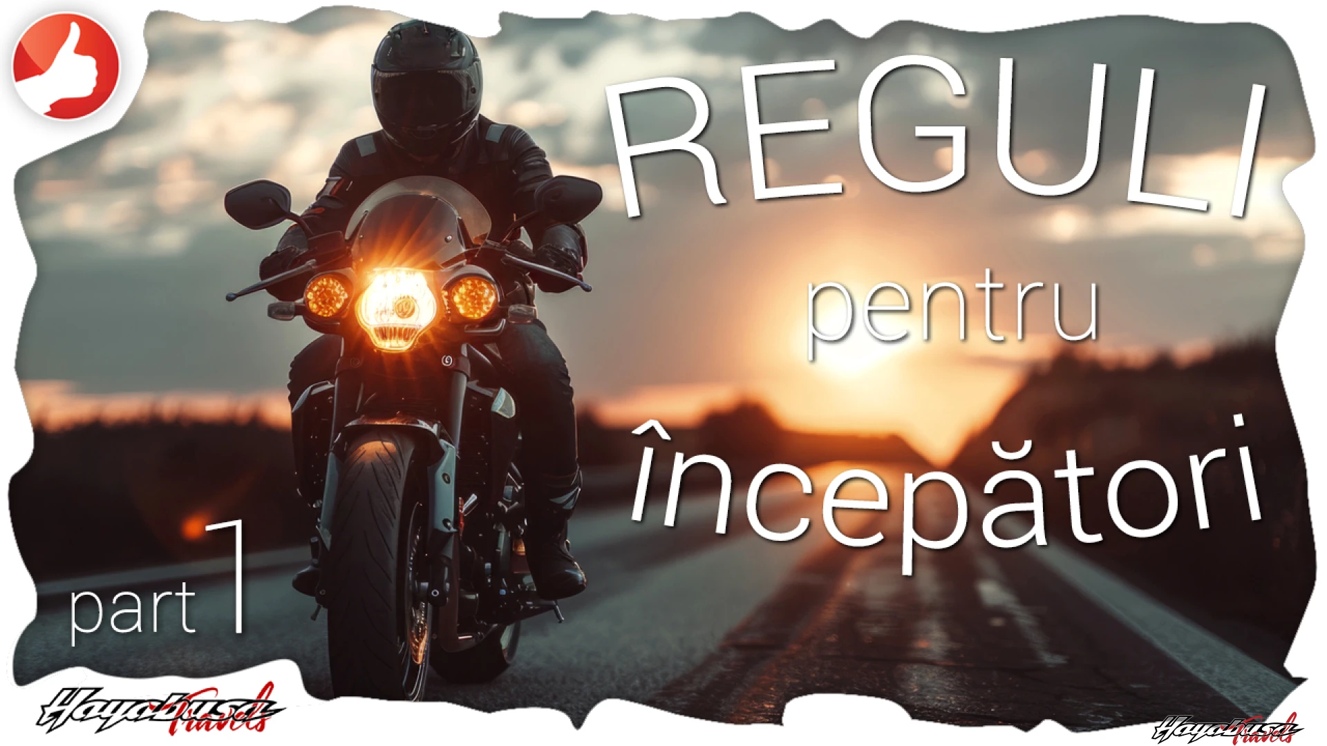 : Reguli pentru motocicliști începători! Part 1