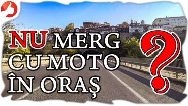 De ce să nu mergi cu motocicleta prin oraș!