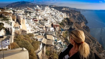 Grecia: 30 de zile plus una: Vizităm orașul Oia Santorini