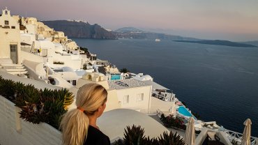 Grecia: 30 de zile plus una: Vizităm oraÈ™ul Oia Santorini